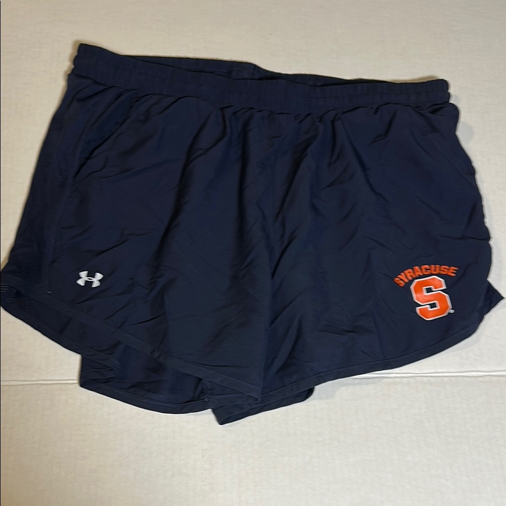 Under Armour Blue Athletic Shorts Lightweight Performance